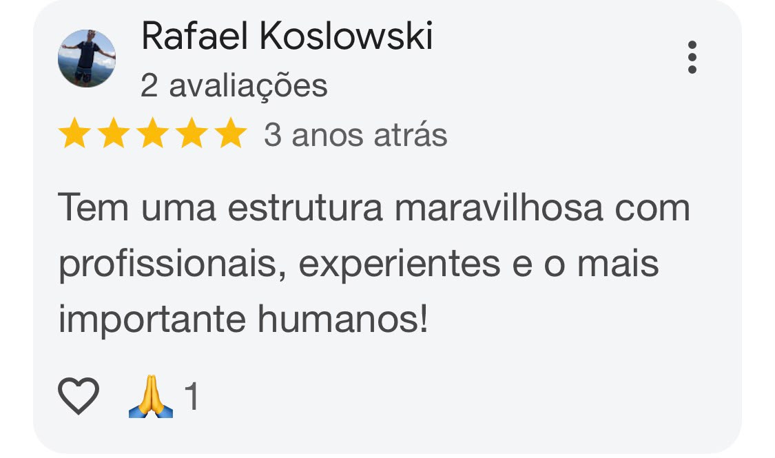 Avaliação de cinco estrelas publicada por Rafael Koslowski